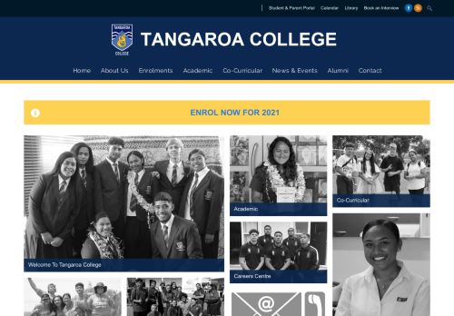 
                            2. Tangaroa College: Home
