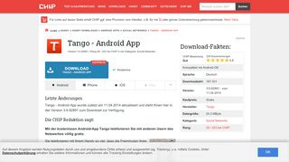 
                            5. Tango - Android App - Download - CHIP