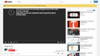 
                            4. Tango for PC - YouTube