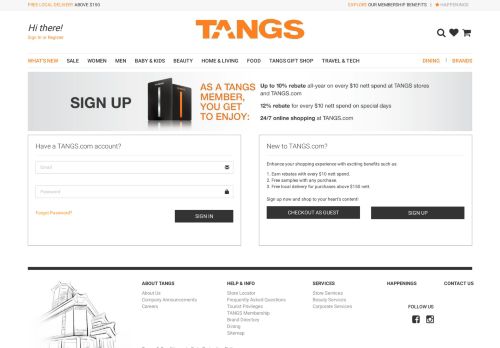 
                            1. TANGS - Sign In