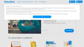 
                            11. Tani kredyt online w Idea Banku - sprawdź kredyt firmowy