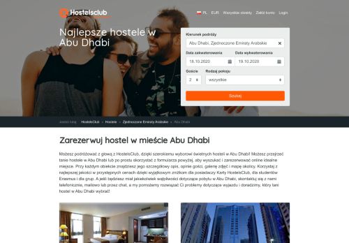 
                            11. Tanie hostele w Abu Dhabi w cenie od 9.99 EUR - Hostels Club