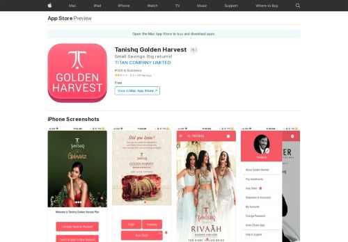 
                            10. Tanishq Golden Harvest on the App Store - iTunes - Apple