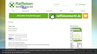 
                            1. Tank-Login - Raiffeisen Bever Ems eG