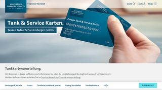 
                            9. Tank & Service Karten | Fuhrpark-Service der Volkswagen Leasing