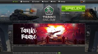 
                            1. Tanki Online - das erste Multiplayer-Actionspiel in 3D für Flash