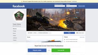 
                            4. Tanki Online - Etusivu | Facebook