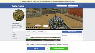 
                            7. Tankionline accounts and password 100% - Home | Facebook