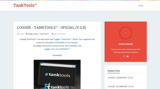 
                            13. TankTools™: Logger - TankTools™ - Oficial (V.2.0)