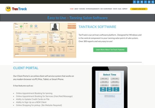 
                            8. TanTrack | TanTrack Tanning Salon Software