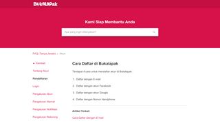 
                            4. Tanya Jawab - Cara Daftar di Bukalapak | Bukalapak