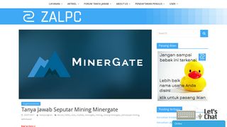 
                            12. Tanya Jawab Seputar Mining Minergate | - ZalPC
