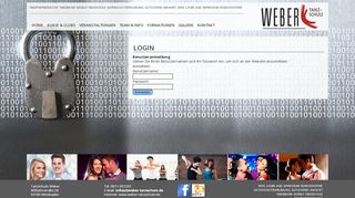 
                            12. Tanzschule Weber :: LOGIN