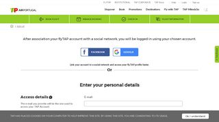 
                            4. TAP Account - Sign up | TAP Air Portugal