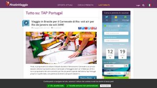 
                            12. TAP Portugal: Le offerte migliori - Piratinviaggio