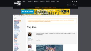 
                            12. Tap Zoo - Non-Ski Gabber - Newschoolers.com