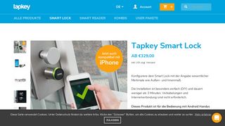 
                            7. Tapkey Smart Lock – Tapkey Online Shop (DE)