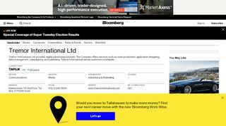 
                            7. Taptica International Ltd: Company Profile - Bloomberg