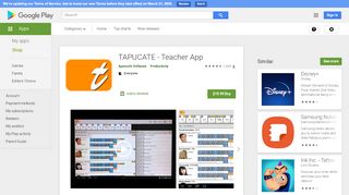 
                            3. TAPUCATE - Lehrer App – Apps bei Google Play