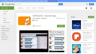 
                            5. TAPUCATE - Teacher App - Apps on Google Play
