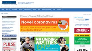 
                            2. Taranaki District Health Board - Home Page