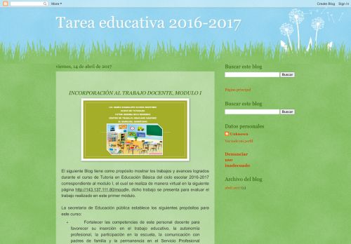 
                            9. Tarea educativa 2016-2017: abril 2017