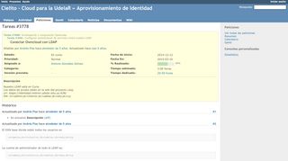 
                            9. Tareas #3778: Conectar Owncloud con LDAP - Aprovisionamiento de ...