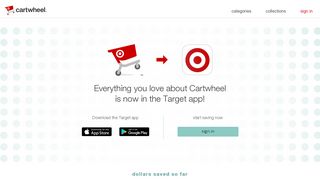 
                            1. Target Cartwheel
