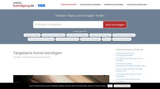 
                            4. Targobank Konto kündigen mit unserem Leitfaden ...