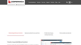 
                            5. Tarieven - Copernica Marketing Software