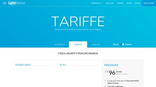 
                            11. Tariffe Progressive Web App | GoodBarber