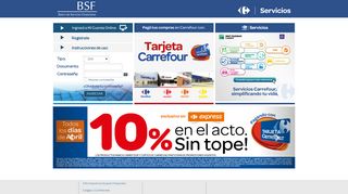 
                            3. Tarjeta Carrefour