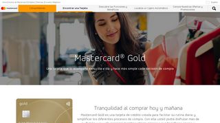 
                            11. Tarjetas de Crédito | Tarjeta de crédito Gold - Mastercard