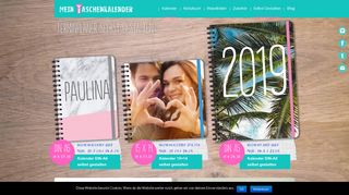 
                            1. Taschenkalender selbst gestalten | Mein-Taschenkalender 2019