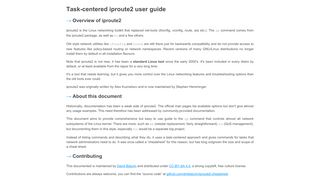 
                            10. Task-centered iproute2 user guide - Daniil Baturin