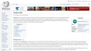 
                            7. Taskworld - Wikipedia