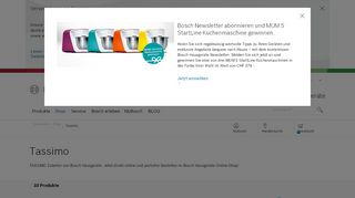 
                            10. TASSIMO Zubehör online kaufen | Bosch Hausgeräte