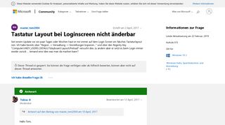 
                            4. Tastatur Layout bei Loginscreen nicht änderbar - Microsoft Community