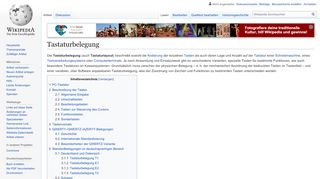 
                            12. Tastaturbelegung – Wikipedia