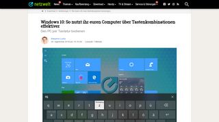 
                            7. Tastenkürzel für Windows 7: PC-Bedienung ohne Maus - NETZWELT