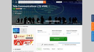 
                            11. Tata Communications LTD VSNL, M I Road - Internet Service ... - Justdial