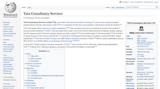 
                            9. Tata Consultancy Services - Wikipedia