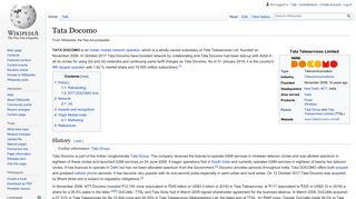 
                            7. Tata Docomo - Wikipedia