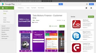 
                            9. Tata Motors Finance - Customer One – Apps on Google Play