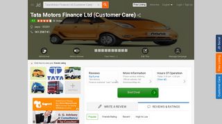 
                            10. Tata Motors Finance Ltd (Customer Care) - Finance Companies in ...