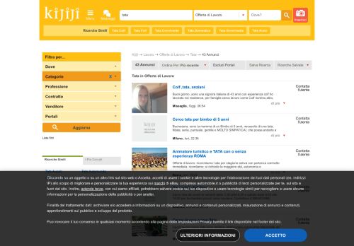 
                            5. Tata - Offerte di lavoro - Kijiji: Annunci di eBay