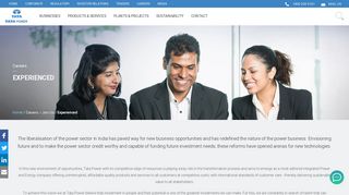 
                            13. Tata Power - Employment Opportunities for Experienced