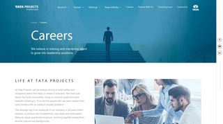 
                            2. Tata Project Career, Tata Projects Job