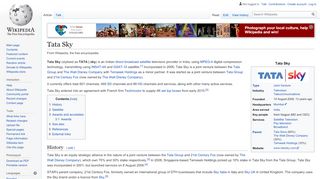 
                            7. Tata Sky - Wikipedia