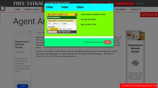 
                            1. Tatkal Software - Agent Area